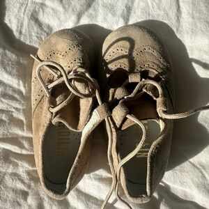 Adorable Tan Baby Walker Shoes